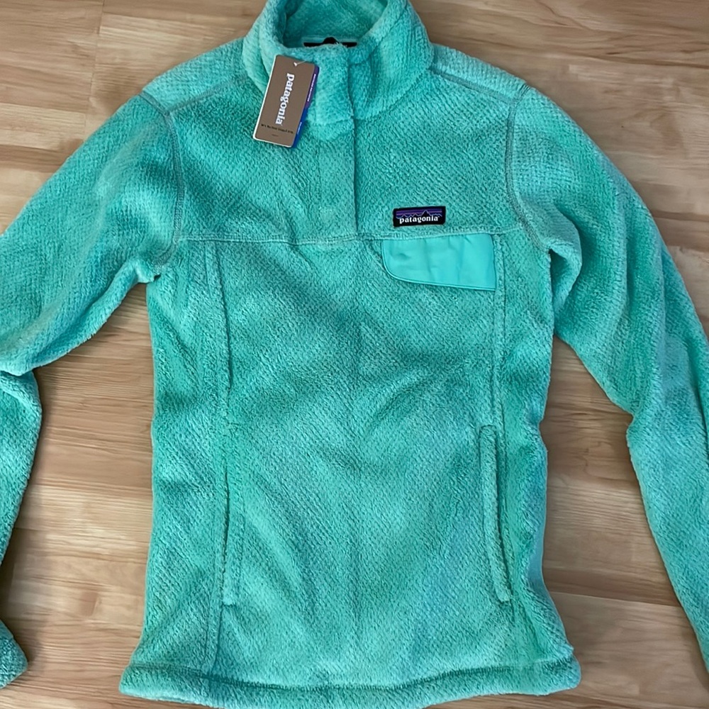 Brand New - Patagonia Re-Tool Snap Pull Over Sweater - Vjosa Green